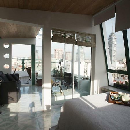 شقة Duplex/Terraza Privada En Corazon Centro Historico مدينة مكسيكو المظهر الخارجي الصورة